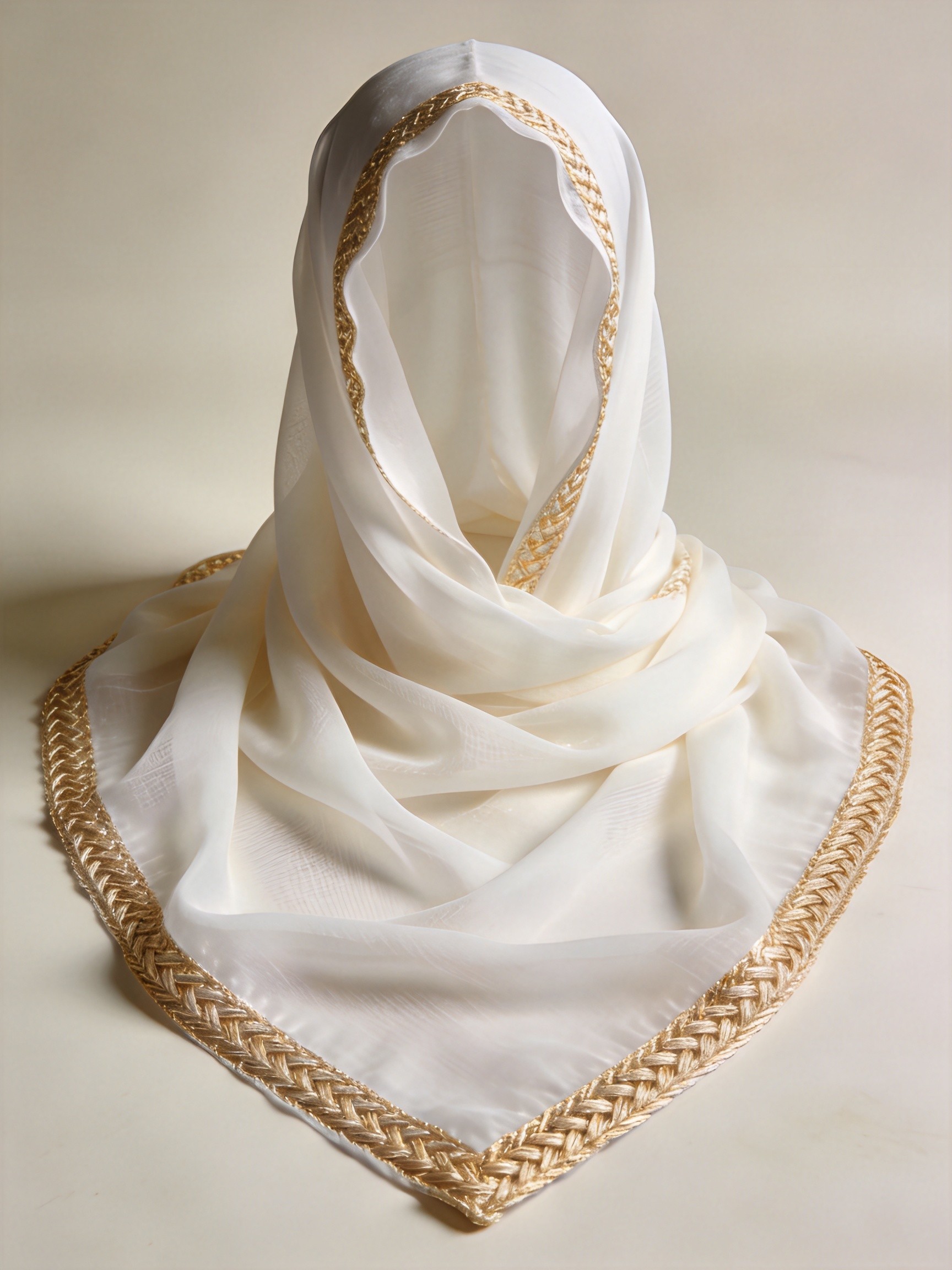 Pearl White Scented Scarf