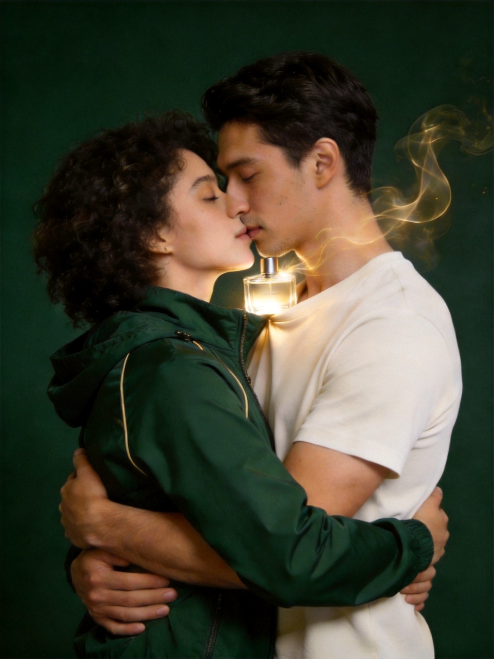 A loved one feels your signature fragrance in an embrace