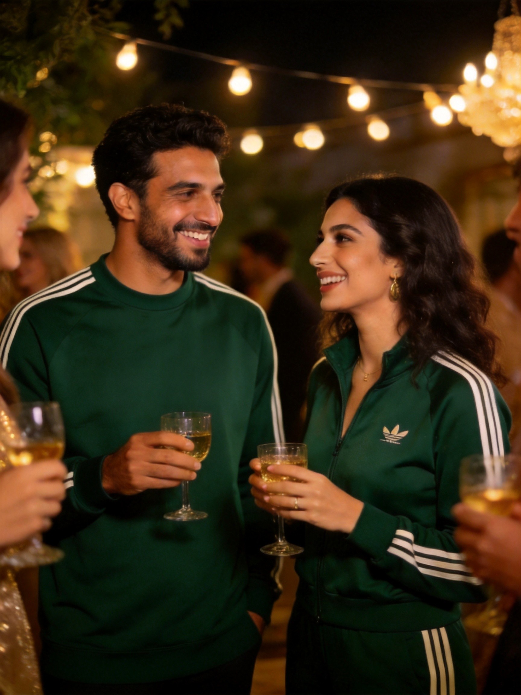 Scented activewear uplifts mood at a gathering